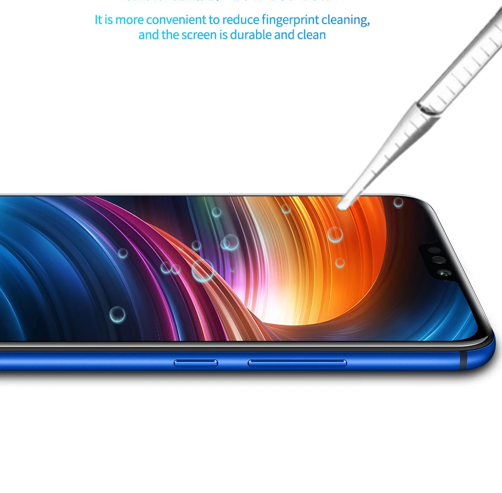 Стекло для Vivo NEX Защитное стекло полное покрытие изогнутое экрана