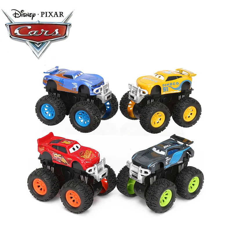 Эксклюзивный трюк 9 см с большой ножкой литой автомобиль Диснея Pixar тачки 3