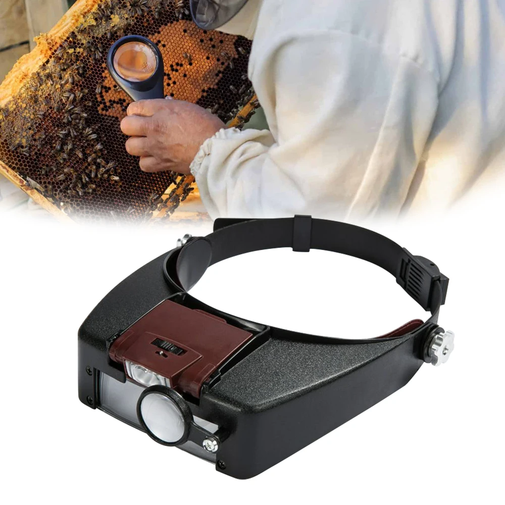 Увеличительное стекло для пчеловодства со светодиодной лампой оборудование