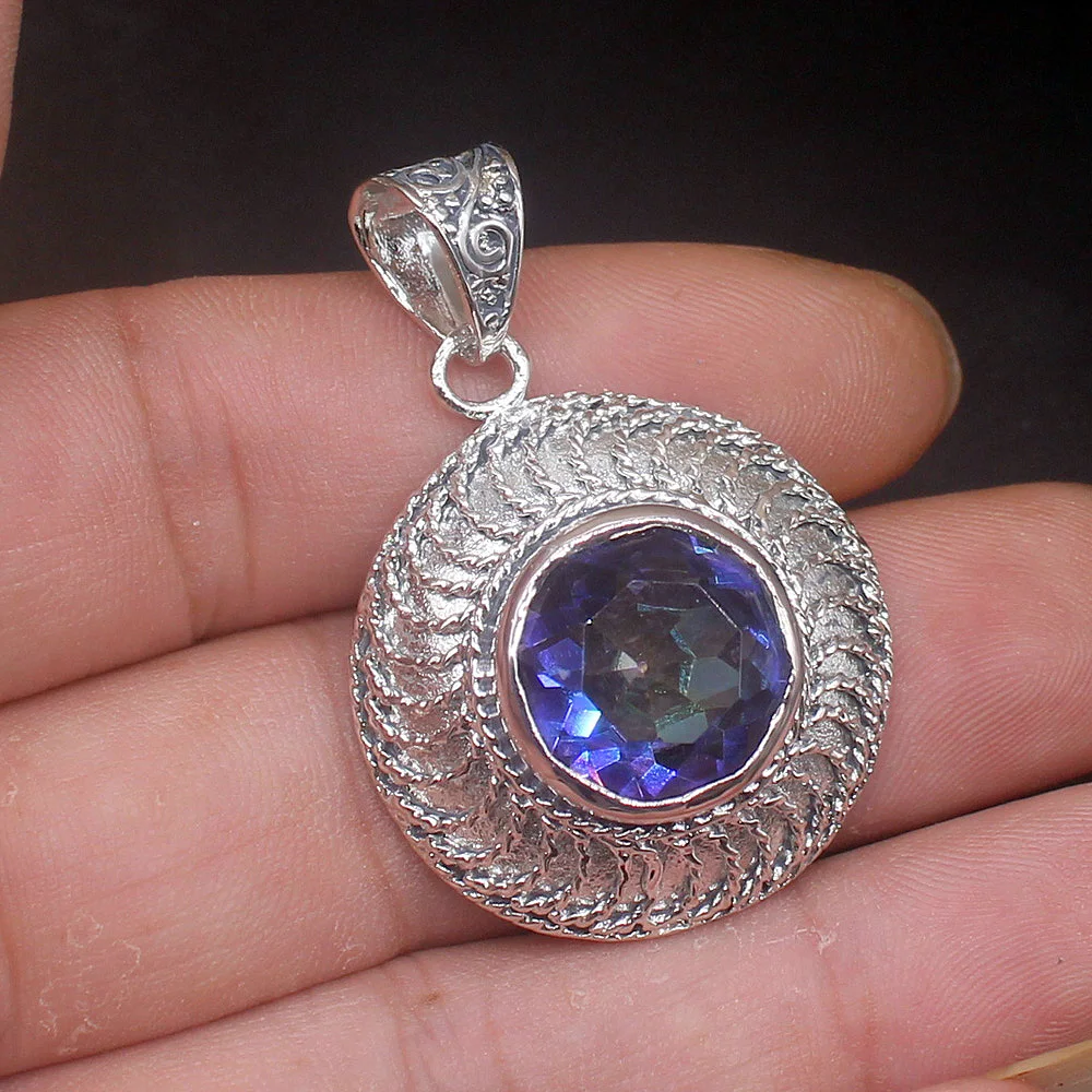 Gemstonefactory ювелирные изделия большая акция серебро 925 пробы античный круглый