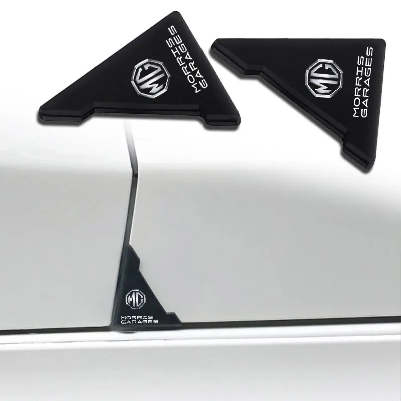 

2pcs Car Badge Door Corner Protection New Exterior Sticker Car Product For MG logo zs gs 350 tf orkina gt zr gundam 6 350 42 550