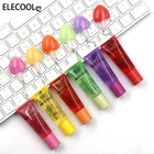 Милое мини-масло для губ ELECOOL, бальзам для губ, увлажняющее зеркальное прозрачное масло для губ, стойкий Увлажняющий блеск для губ, косметика