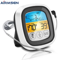 airmsen food thermometer kitchen thermometer digital thermometer meat thermometer bbq waterproof cooking tools dual probe design
