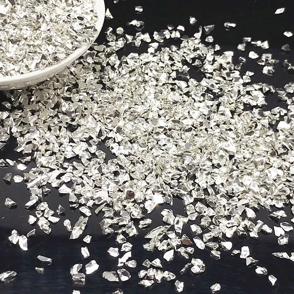 

20g Fake Gold Glass Beads Flakes Metallized Stone For Resin Mold Filler Nail Art Decoration Diy Jewelry Making Mold Filling Tool