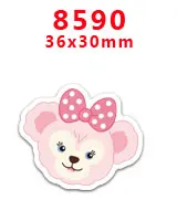PR8590 30 шт./лот плоское заднее плоское украшение из смолы diy украшения аксессуары DIY материалы ручной работы PR54 - Цвет: PR8590