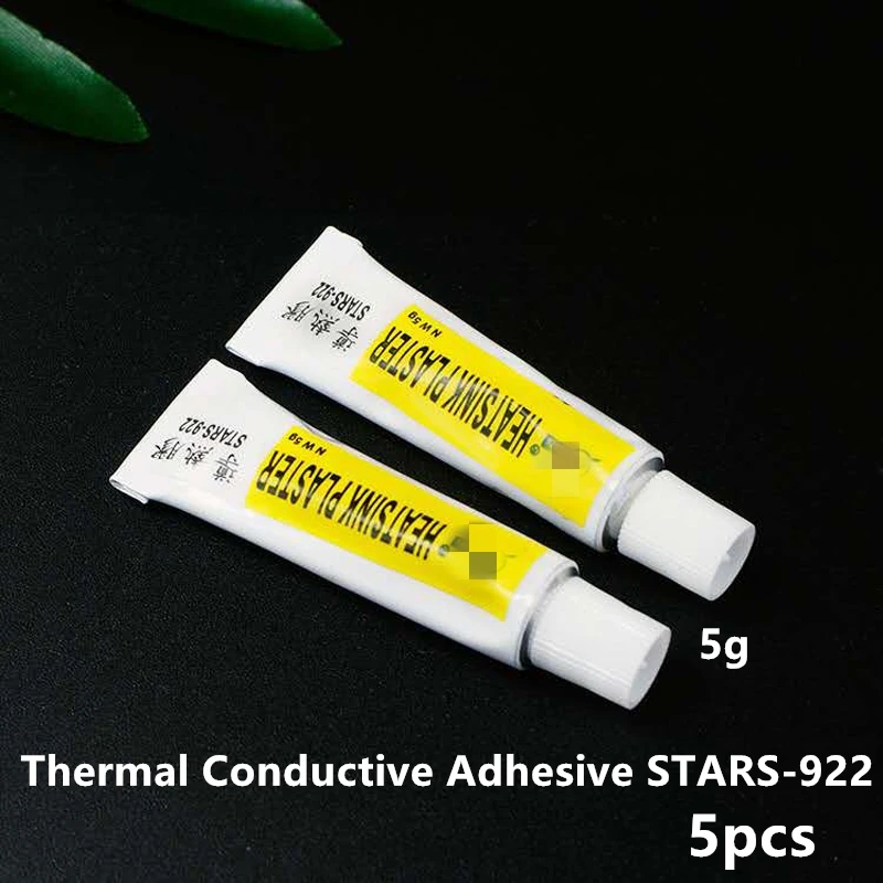 5pcs/lot Thermal Conductive Adhesive STARS-922 High temperature resistant curing strong adhesive silicone