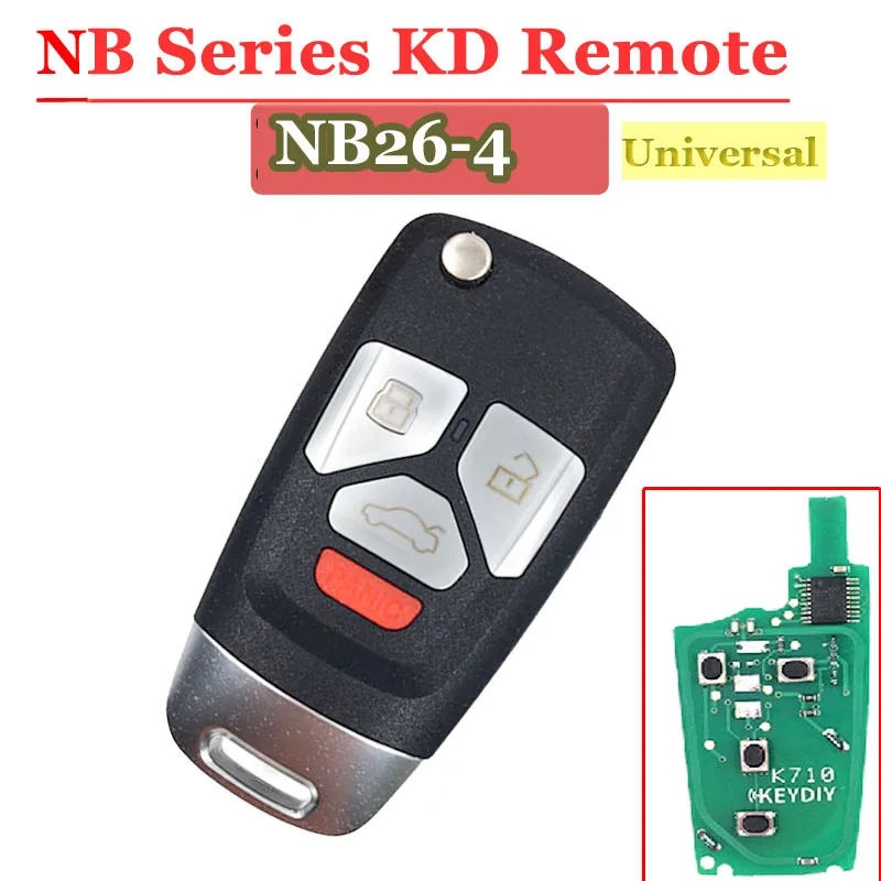 KEYDIY NB26 4 кнопки KD900 дистанционный ключ серии NB Универсальный многофункциональный