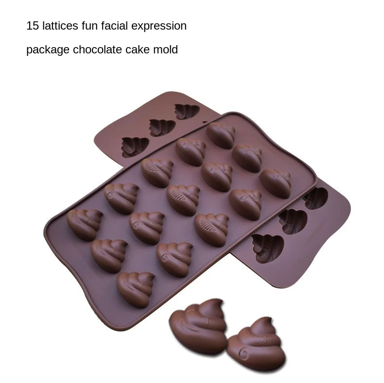 

DIY Chocolate Mold Silicone Biscuit Cake Fudge Model Kitchen Baking Accessories