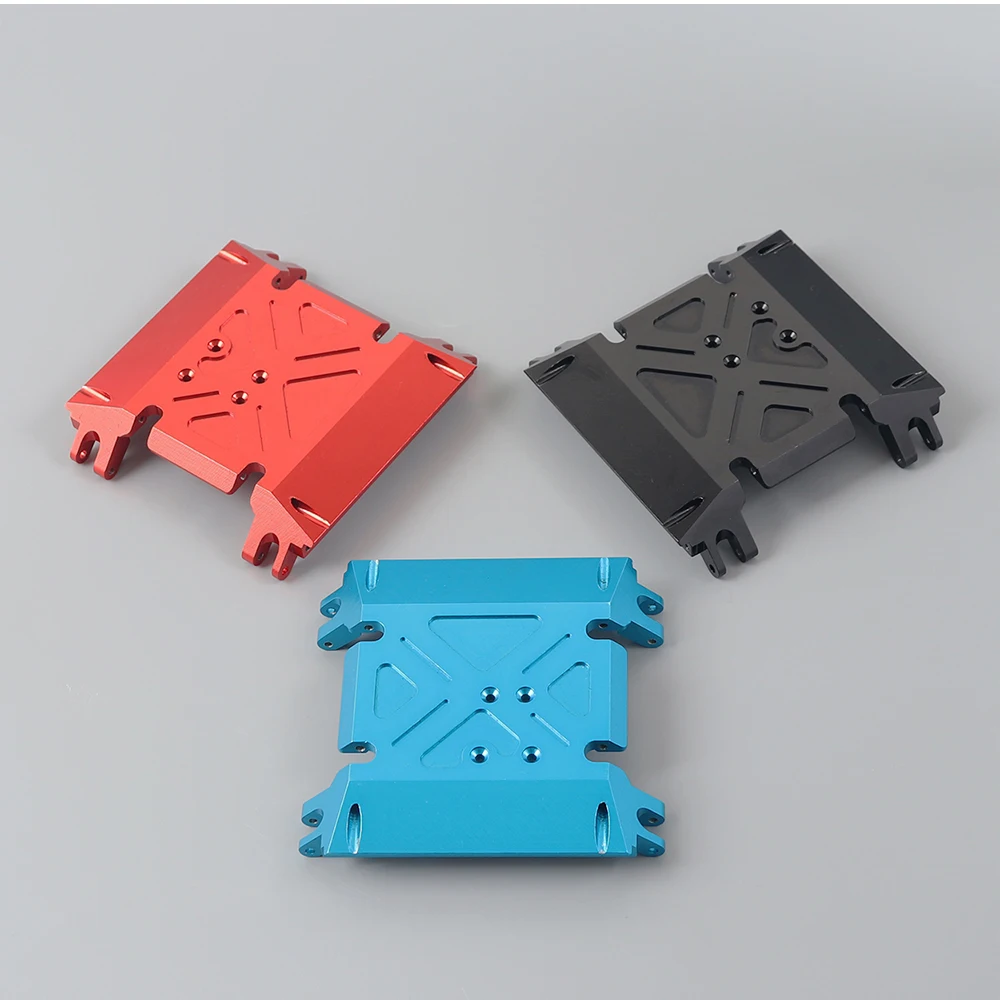 Placa de deslizamiento de marco de tubo Wraith de Metal para 1/10 RC Crawler Axial Wraith AX90018 90045 90056 90031 AX90020 AX80079, piezas de actualizaci&oacute;n-1