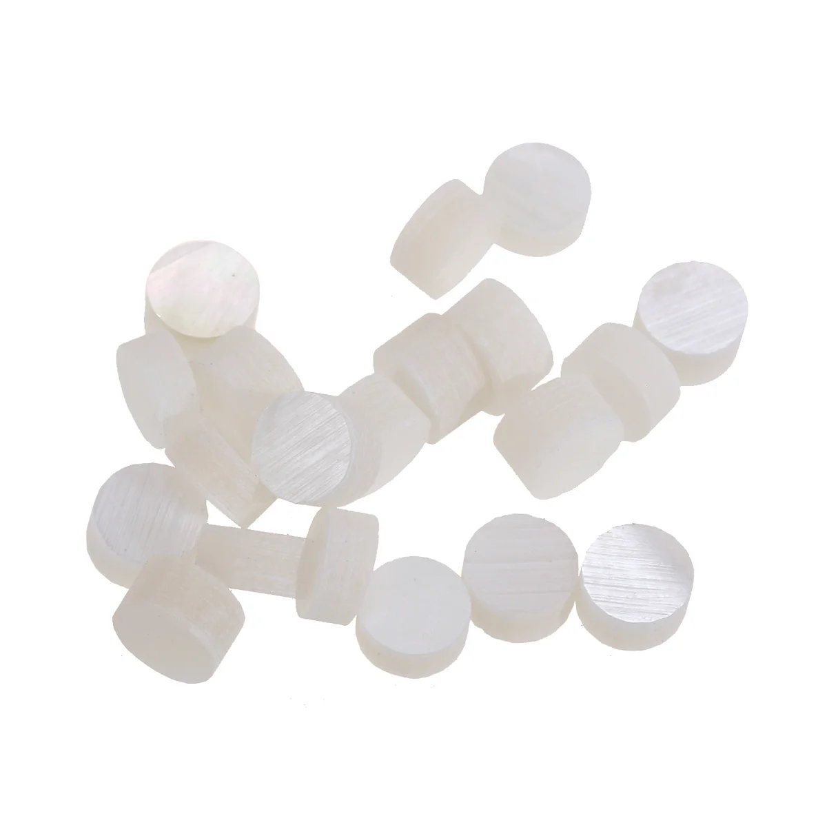 

Musiclily Pro 4mm Natural Mother of Pearl Guitar Fretboard Inlay Dots , White Pearl (Set of 20)
