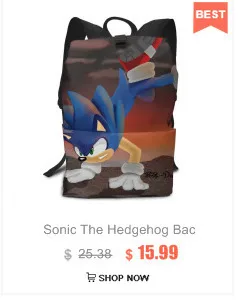 Shadow Sonic рюкзак Shadow The Hedgehog рюкзаки с рисунком высокого качества Сумка многофункциональная спортивная мужская-Женские трендовые сумки