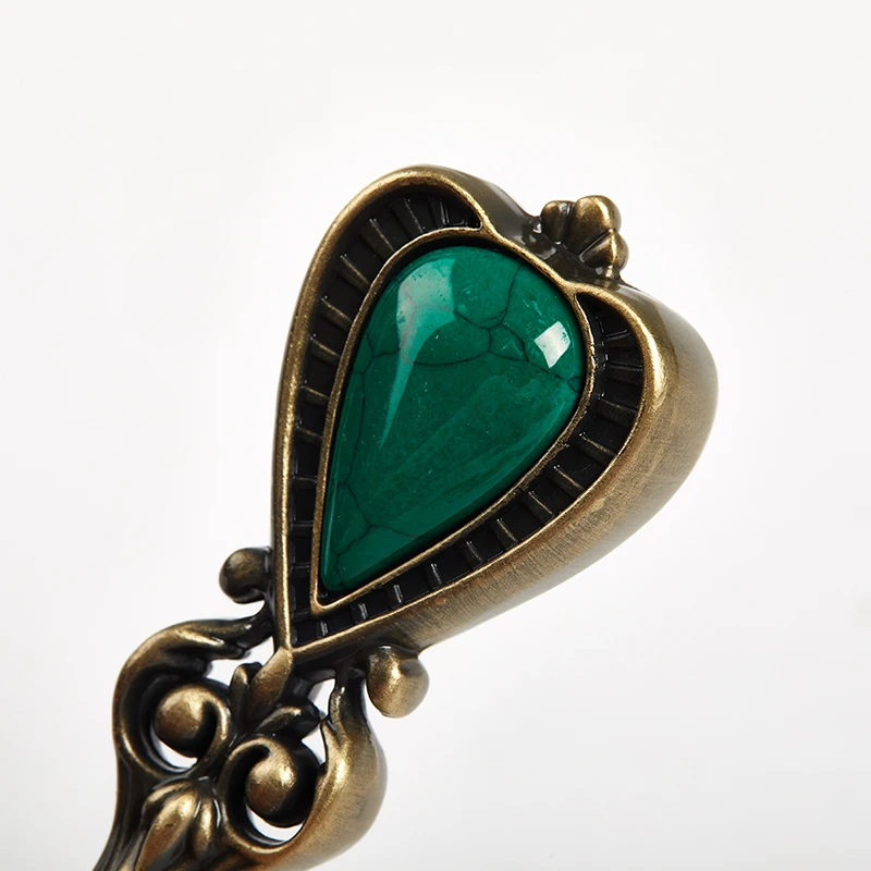 Retro Gemstone Sealing Wax Stamp Handle DIY Hobby Tools Seal Replace Head Bead Spoon Craft Gift | Дом и сад