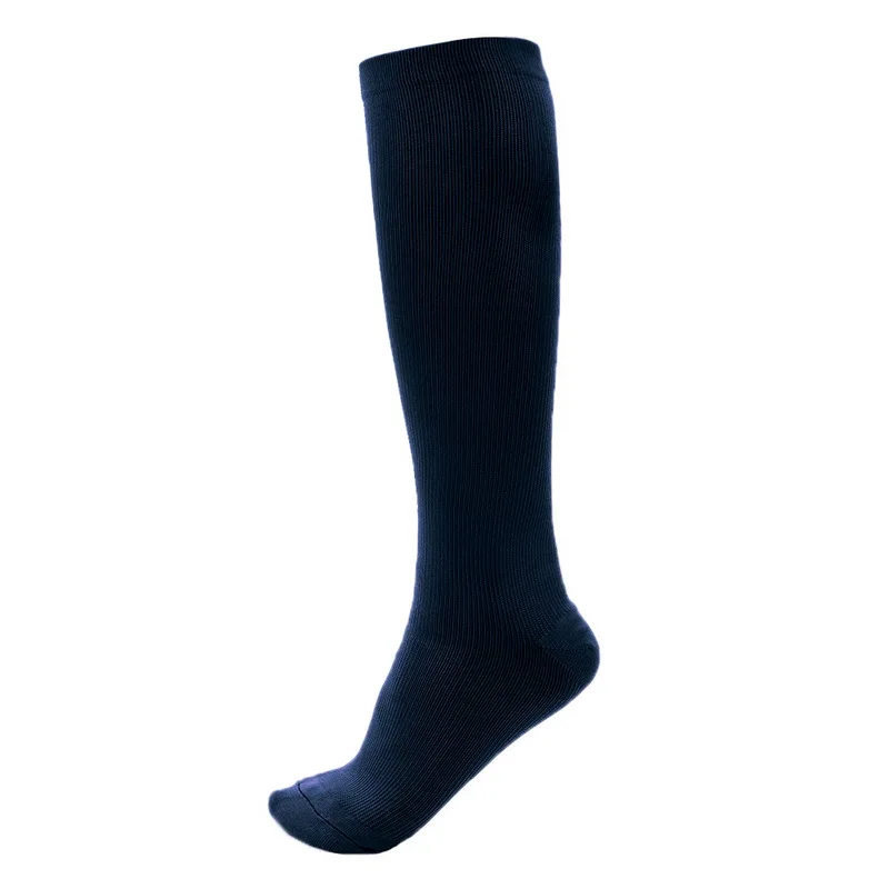 SFIT Chaussette, футбольные мужские носки, компрессионные чулки для бега, баскетбола, велоспорта, Стрейчевые хлопковые спортивные носки для улицы - Цвет: blue