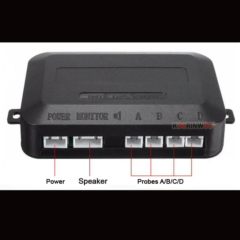 4 датчика s зуммер 16 5 мм Φ комплект датчиков обратный резервный радар звуковое