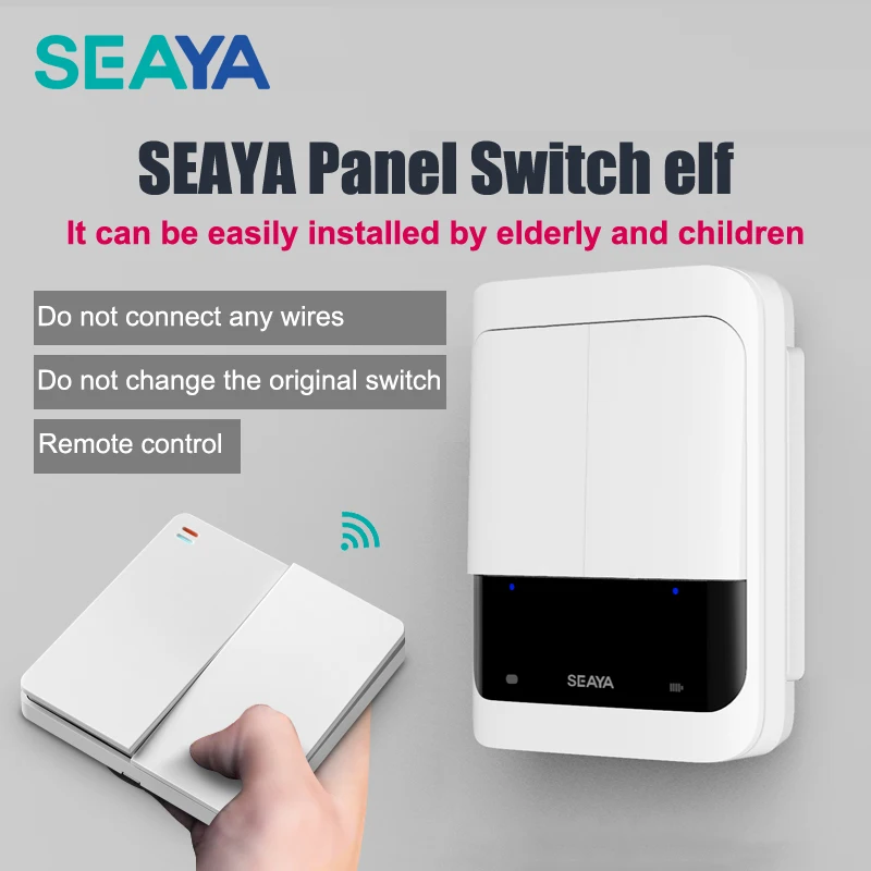 Смарт-выключатель SEAYA Bot Беспроводной Выключатель с двойным управлением