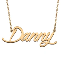 danny custom name necklace customized pendant choker personalized jewelry gift for women girls friend christmas present
