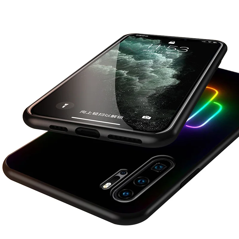 

Cute game character For Huawei P40 P30 P20 P10 P9 P8 Lite E mini Pro Plus 5G 2017 2019 Silicone Gloss Black Soft Phone Case