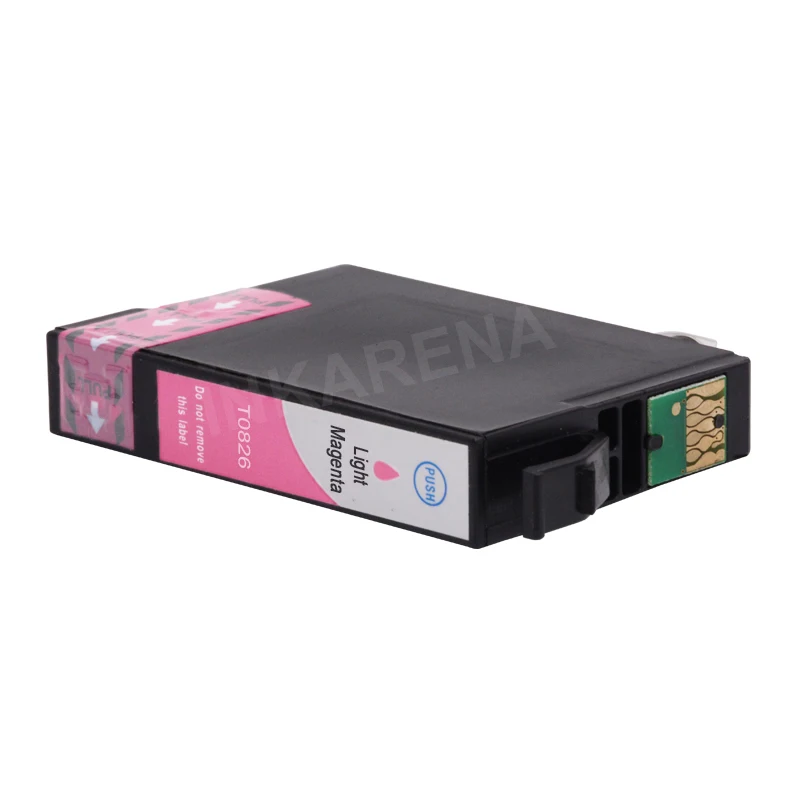 INKARENA 6 цветов T0821 совместимый полный картридж чернил для Epson Stylus Photo T50 R290 R295 R390 RX590