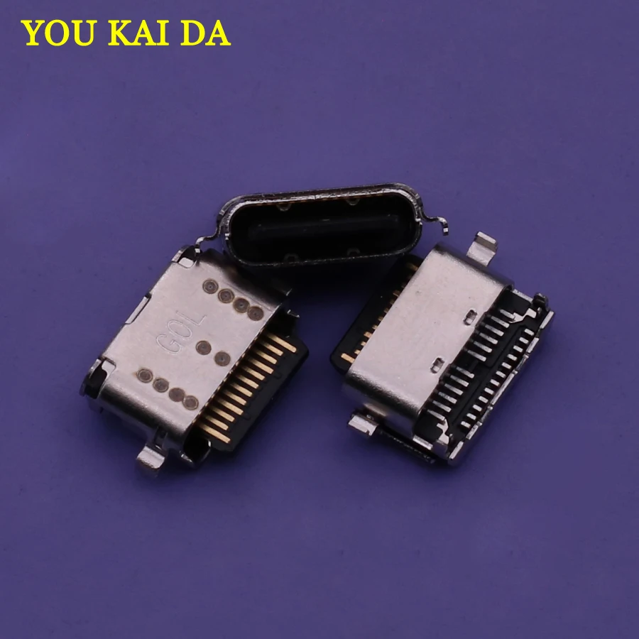 1 шт. 24 контакта новинка зарядный порт Mini Micro USB док-разъем разъем для розетки