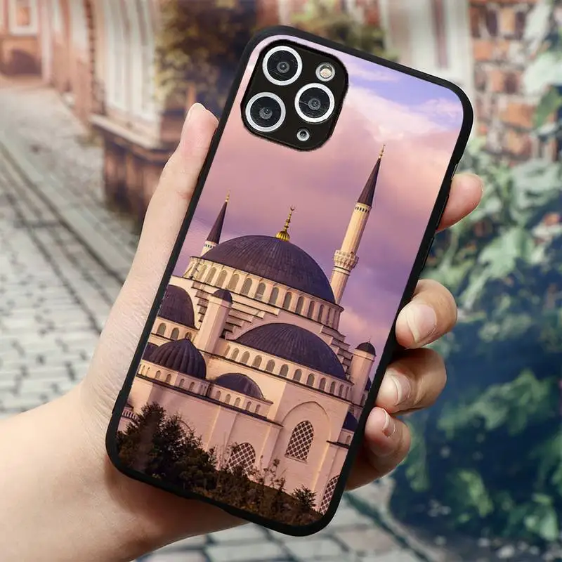 

Muslim Mosque Phone Case for iPhone 11 12 mini pro XS MAX 8 7 6 6S Plus X 5S SE 2020 XR