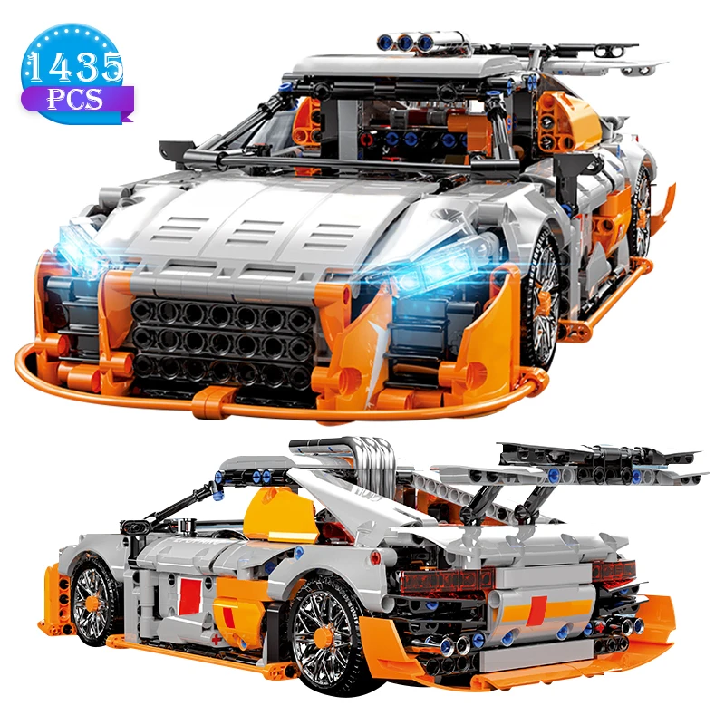 

Техническая мощность, знаменитый гоночный автомобиль, строительные блоки, идея для модели автомобиля, конструктор «сделай сам», сборные Иг...