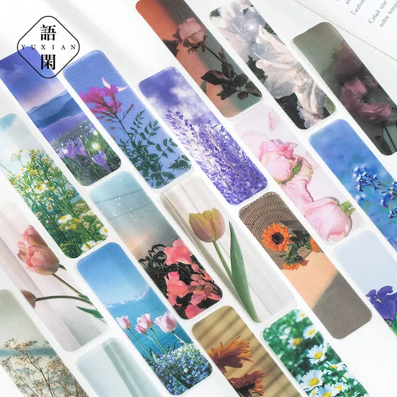 

20 шт., закладки для книг с изображением облаков и заката