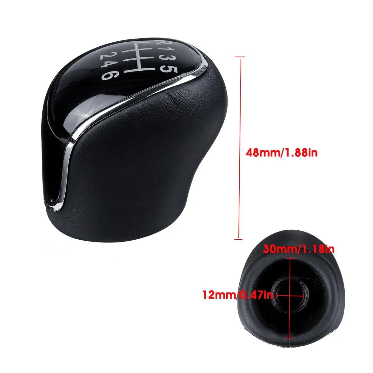 Ручка переключения передач MT рычаг 5/6 скоростей гандбол для Ford/Mondeo MK4 Focus MK2 MK3 C-Max