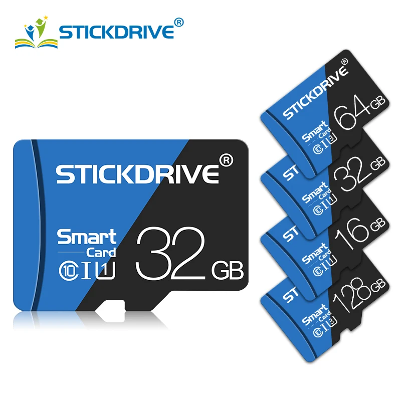 

Micro SD карта памяти, класс 10, 128 ГБ, 64 ГБ, 32 ГБ, 16 ГБ, 8 ГБ, 256 ГБ