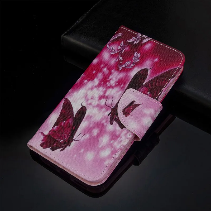 Huawei P Smart кожаный флип-чехол для СПС Funda huawei P Smart чехол huawei Psmart Plus чехол-кошелек чехол для телефона