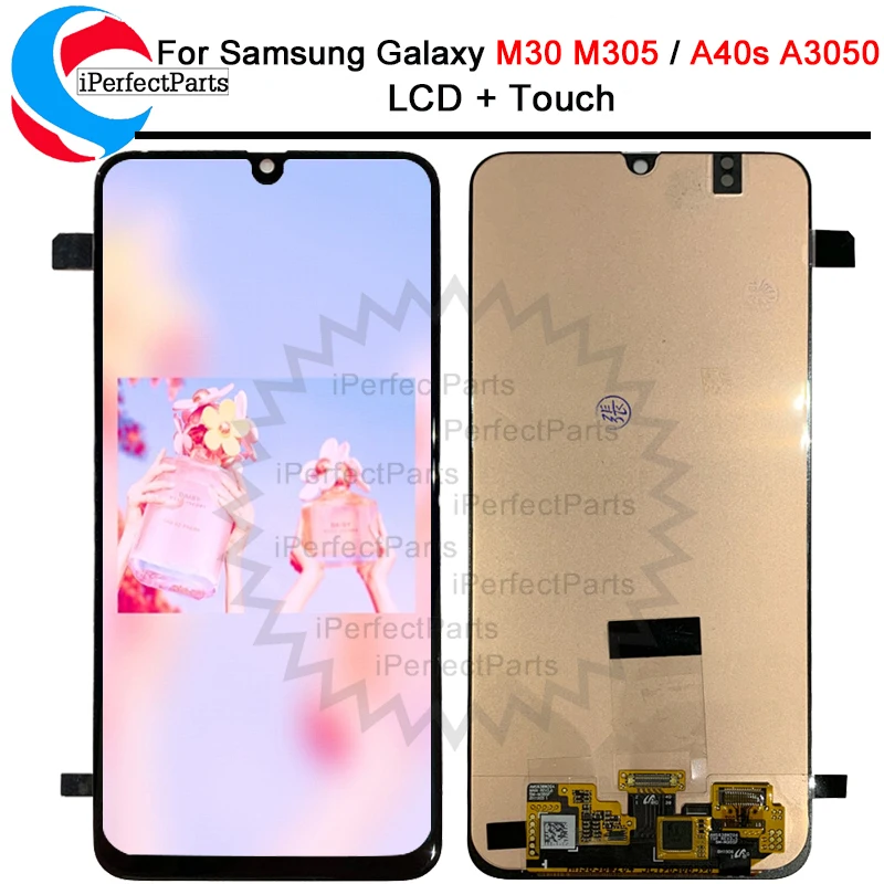 ЖК дисплей Super amoled для Samsung Galaxy M30 2019 M305F сенсорный экран дигитайзер в сборе Замена