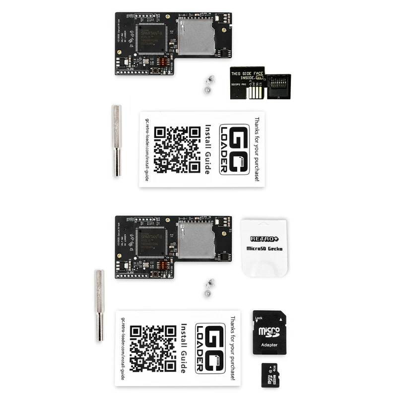 

Mini DVD For GC Loader Lite For NGC For Game-Cube Drive Micro SD Adapter TF Card Reader SD2SP2 Adapter