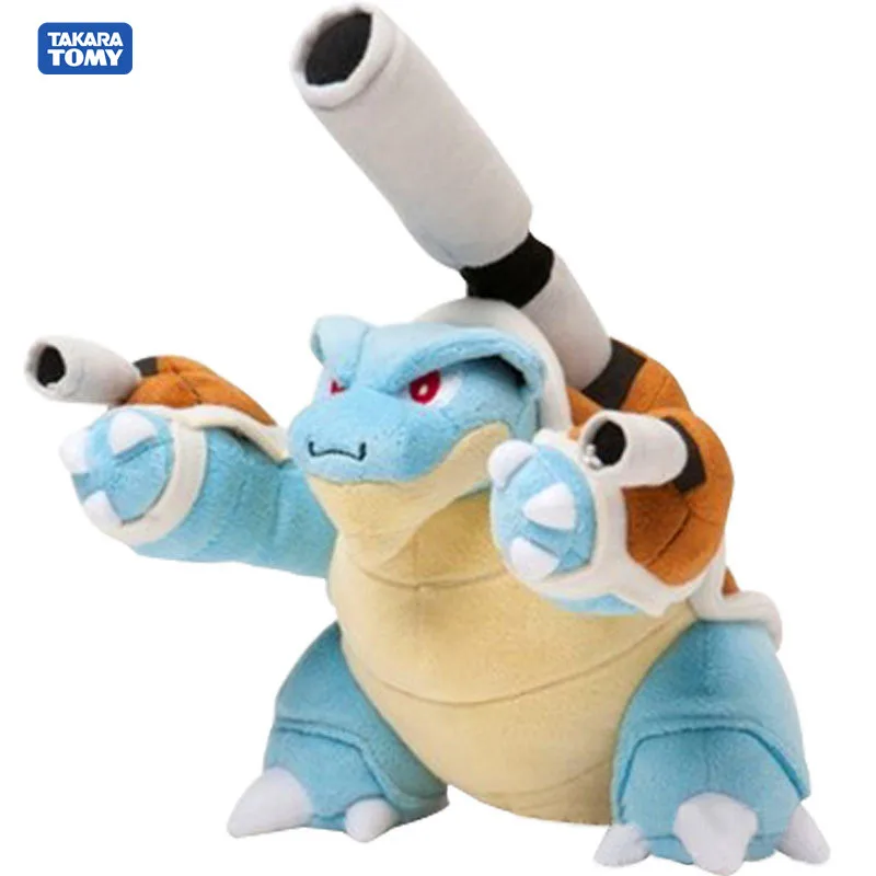 

TAKARA TOMY 20cm Pluchen Speelgoed Katoen Filler Pokemen Blastoise Water Arrow Schildpad Kussen Pop Voor Kinderen Gift