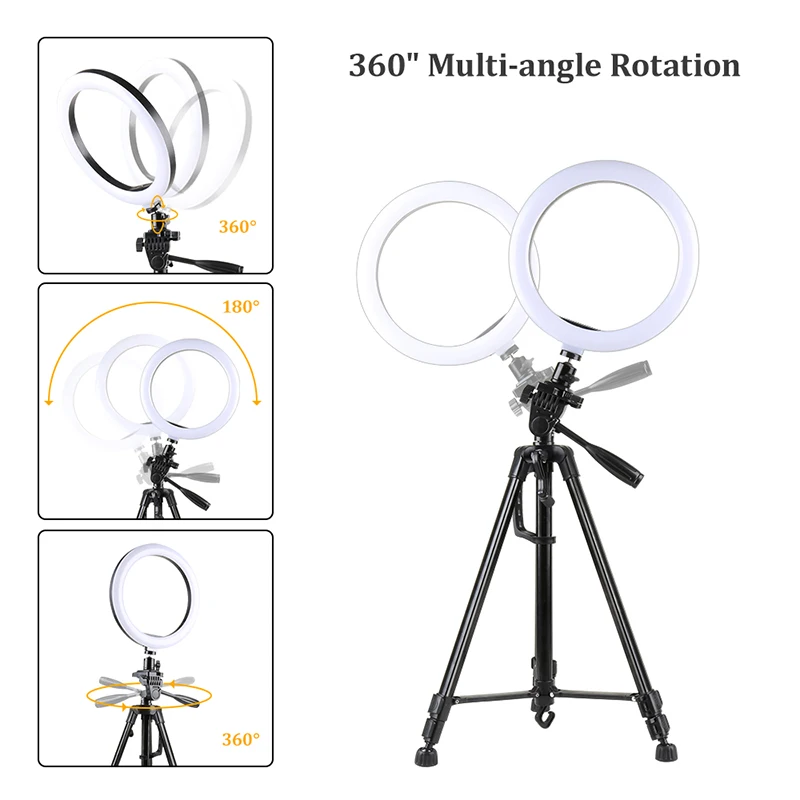 Штатив тренога для фотосъемки 10 дюймов два цвета|Фотографическое освещение| |