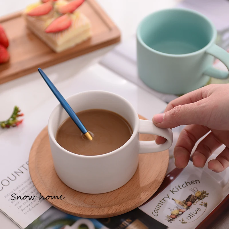 Кружка в скандинавском стиле керамическая многоразовая кружка для смузи кофе