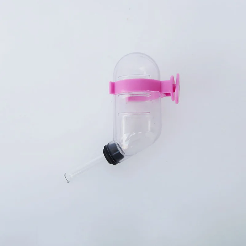 60 мл Пластиковые для хомяка поилка диспенсер бутылки с водой подвешивание