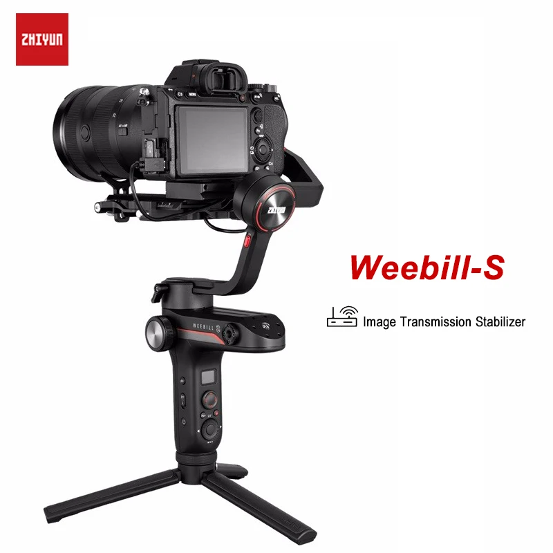 

in stock! ZHIYUN Weebill S 3-Axis Handheld Gimbal Image Transmission Stabilizer for LIVE video Vlog Mirrorless Camera Gimbal