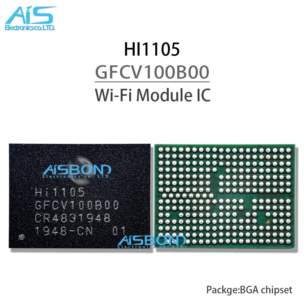 

1pcs/lot New original Hi1105 GFCV100B00 For Huawei P40 Nova6 Honor 30s WIFI module ic chip