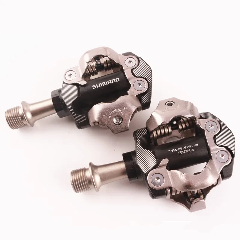 Shimano Deore XT PD-M8100 PD-M8120 Гонки Педаль SPD MTB горный велосипед педали с SM-SH51 бутсы | Спорт и