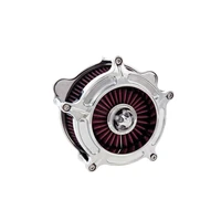rsd filter motorcycle turbine intake air cleaner cnc kit for harley sportster xl 883 xl 1200 dyna softail touring electra glide