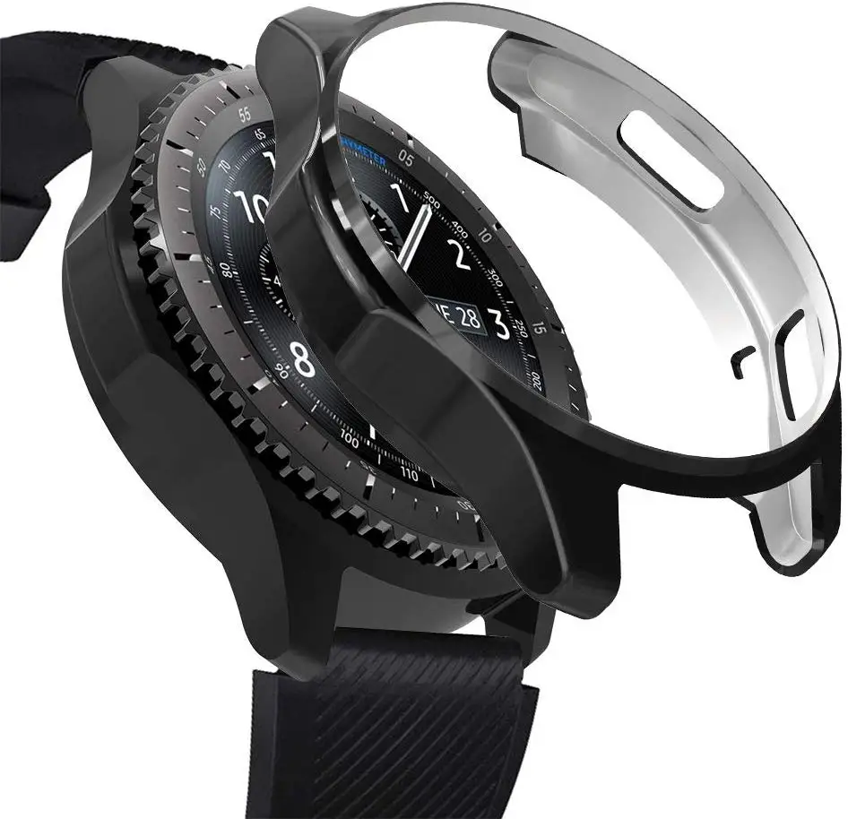 BOX W чехол для Samsung Gear S3 SM R760 TPU Защитный Galaxy Watch 46 мм R800 Смарт часы|Смарт-аксессуары| |