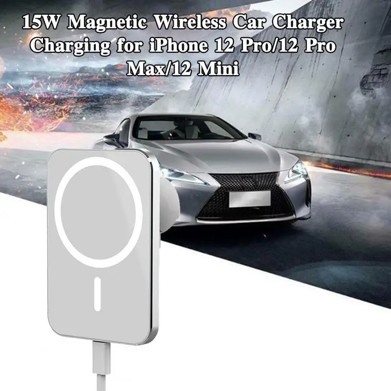 Suitable for car magnetic wireless charger X16 magnetic mobile phone holder 15W magnetic car wireless charger