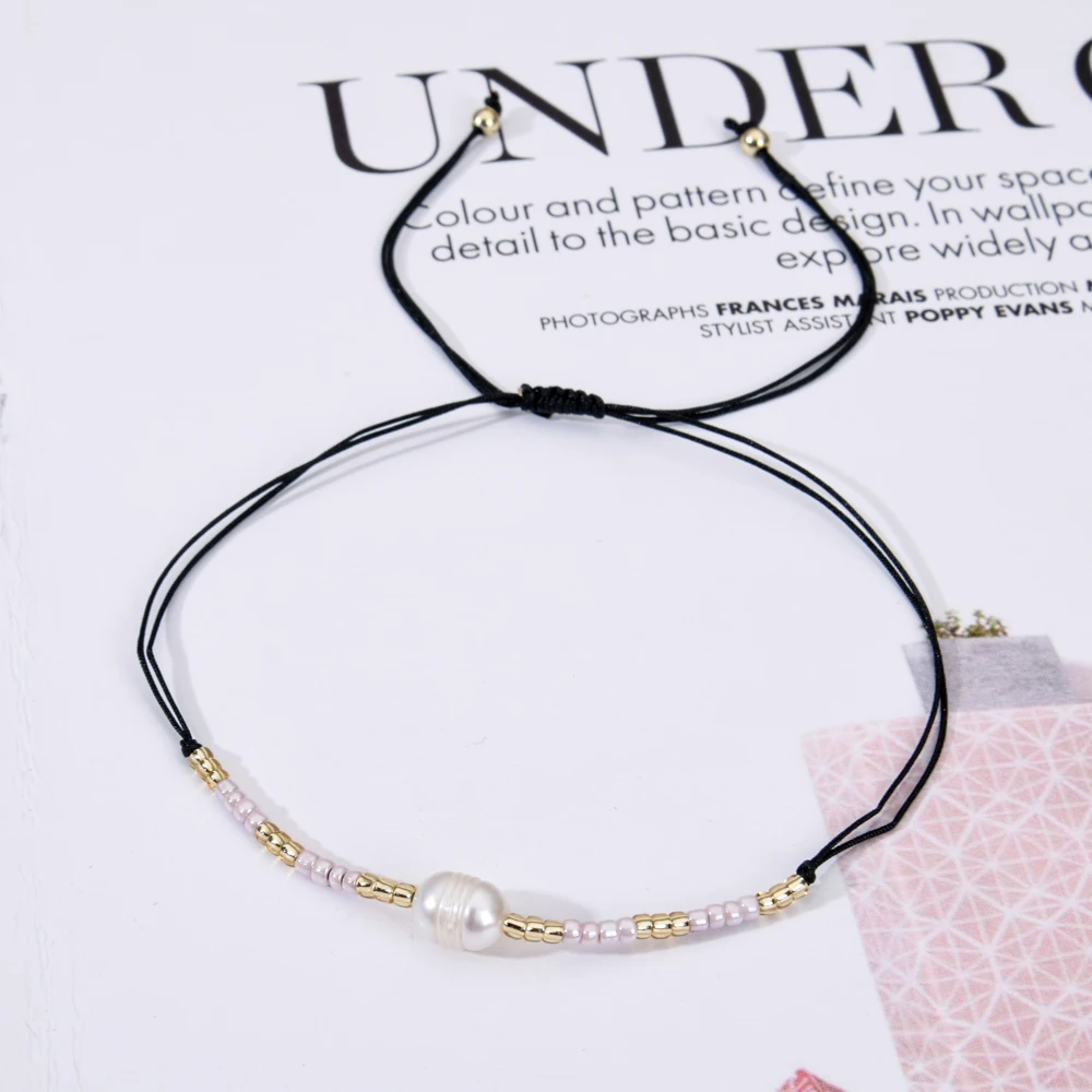 Женский браслет с жемчужными подвесками в стиле бохо 12 шт./компл. роскошный