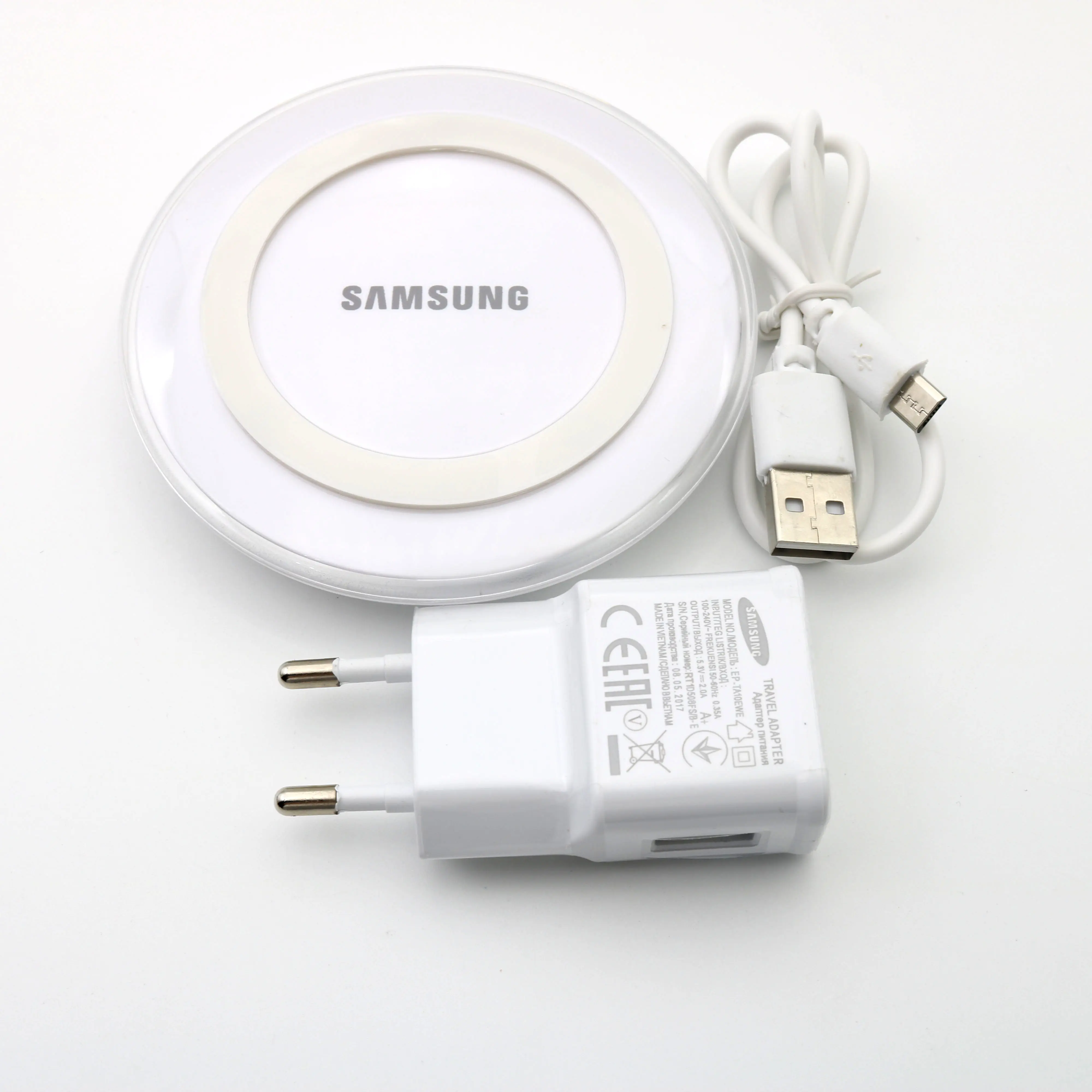 Беспроводное зарядное устройство Samsung оригинальная зарядная подставка qi для Galaxy