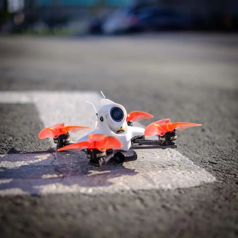 Дрон Emax Tinyhawk II Race BNF FPV подарок Официальный F4 5A 7500KV RunCam Nano2 700TVL 37CH 25/100/200 мВт VTX 2S| |
