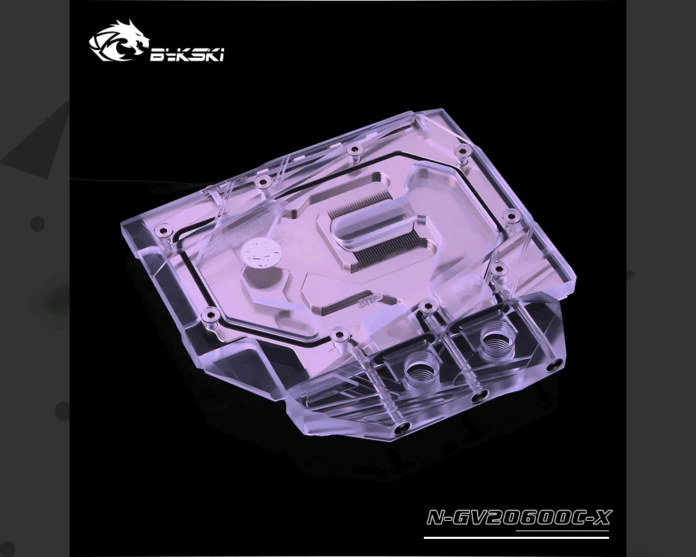 Bykski N-GV2060OC-X, полное покрытие видеокарты блок водяного охлаждения для Gigabyte RTX2060 Mini ITX OC 6G