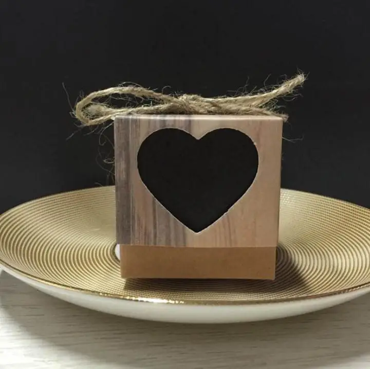 5heart 5 шт., верхние подарочные пакеты, крафт-бумага, Подарочная коробка с любовью/сердцем/принцем/принцессой для мальчиков или девочек, коробка для конфет, контейнер для конфет - Цвет: 5heart