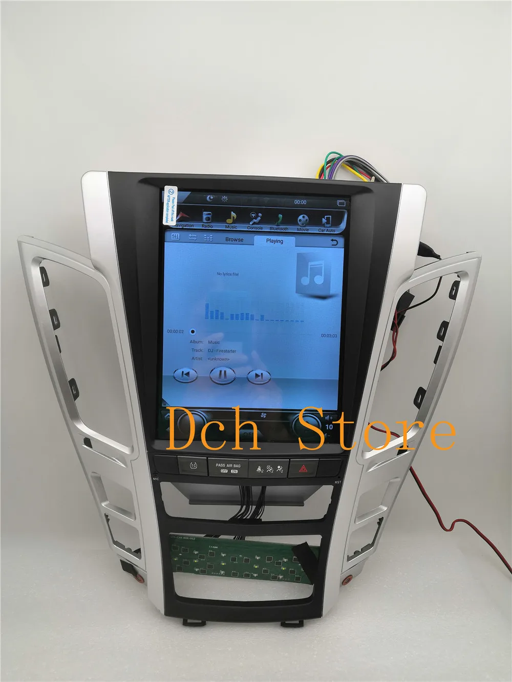 10.4'' Vertical Screen Tesla Style Android 8.1 Car DVD player GPS for Cadillac Old CTS 2007 2008 2009 2010 2011 2012 RADIO PX6