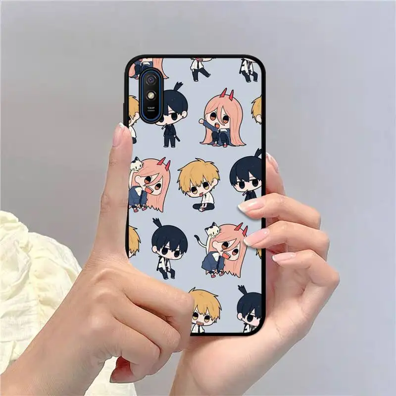 Чехол для телефона с мультяшным аниме бензопилой Redmi 9A 8A 7A 7 6A 5A 5 Plus 4X S2 GO K20 K30 6 Note 8 9
