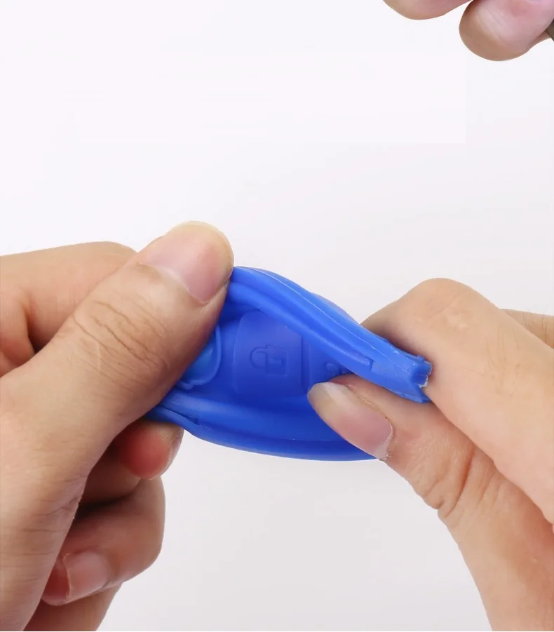 Углеродное волокно АБС пластик автомобильный смарт ключ чехол КРЫШКА ДЛЯ BMW 520 525