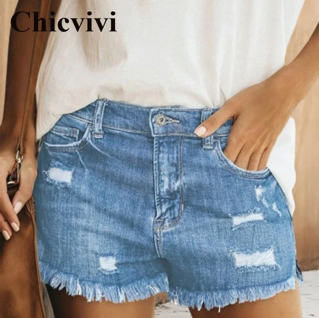 

Casual Denim Short Shorts Women High Waist Jeans Short Casual All-match Short Pants Fashion Women's Shorts Streetwear Sexy Short